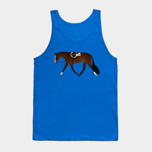 Bay Hunter Horse - Equine Rampaige Tank Top